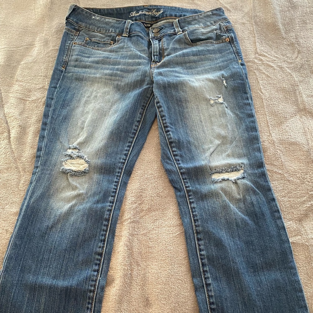 Womens American Eagle Artist Jeans (12R)